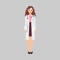 Female character of endocrinologist