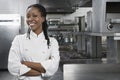 Female Chef In The Kitchen Royalty Free Stock Photo