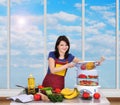 Female chef Royalty Free Stock Photo