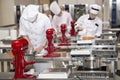 Female chefs prepare pastry in the kitchen of the hotel or restaurant. Royalty Free Stock Photo