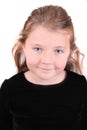 Female child headshot Royalty Free Stock Photo