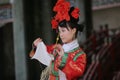 Female chinese dancer