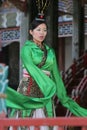Female chinese dancer