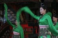 Female chinese dancer