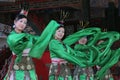 Female chinese dancers