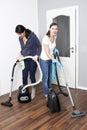 Female cleaning company Royalty Free Stock Photo