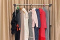 Female clothes rack