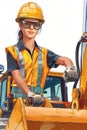 Female Construction Worker Royalty Free Stock Photo