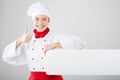 Female cook Royalty Free Stock Photo