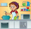 Female cook theme image 3