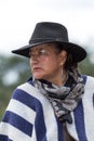 Female cowboy portrait in Ecuador