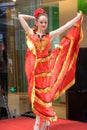 The female dancer in SHEKOU SHENZHEN