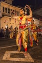 Female dancers at the Esala Perahera festival in Kandy