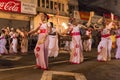 Female dancers at the Esala Perahera festival in Kandy