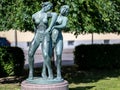 The female dancers by famous artist Carl Milles