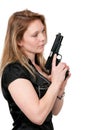 Female Detective Royalty Free Stock Photo