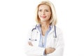 Female doctor portrait Royalty Free Stock Photo