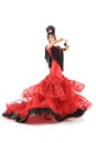 Female doll from Spain dancing