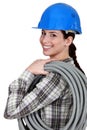 Female electrician