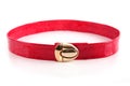 Female elegant leather belt