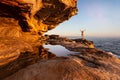 Female enjoying the coastal views Sydney