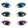 Female eyes Royalty Free Stock Photo