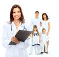 Female family doctor