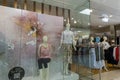 Female Fashions On Display On Mannequins In Store Window
