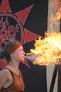 Female Fire-Breather