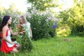 Female gardener holding fresh organic vegetables from farm. Harvest time Royalty Free Stock Photo