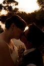 Female Gay Couple Kissing Royalty Free Stock Photo