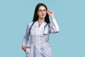 Female General practitioner portrait Royalty Free Stock Photo