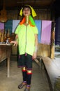 Female giraffe or ethnic Kayan lahw Padong