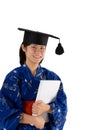 Female graduate Royalty Free Stock Photo