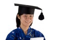 Female graduate Royalty Free Stock Photo