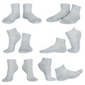 Female gray socks