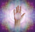 Palm Chakra with Pranic Vortex healing energy