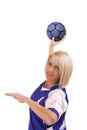 Female handball player