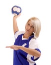 Female handball player