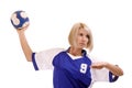 Female handball player