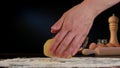 Female Hands Kneading Dough on the Table Royalty Free Stock Photo