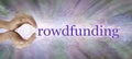 Get involved with Crowdfunding banner