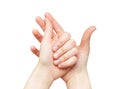 Female hands Royalty Free Stock Photo