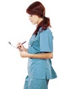 Female health care worker