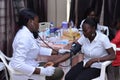 Female health volunteers working in africa