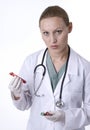 Female Healthcare Professional at Work