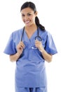 Female healthcare worker Royalty Free Stock Photo