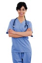 Female healthcare worker Royalty Free Stock Photo