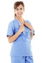 Female Healthcare Worker Royalty Free Stock Photo