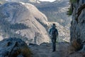 Female hiker in Yosemite National Park